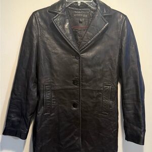 Kenneth Cole New York Woman’s Leather Jacket Size small